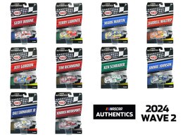 NASCAR AUTHENTICS 2024 WAVE 2 1:64 10 PACK