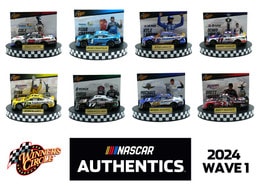 NASCAR AUTHENTICS 2024 RACE WIN WAVE 1 1:64 8 PACK