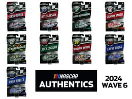 NASCAR AUTHENTICS 2024 WAVE 6 1:64 10 PACK