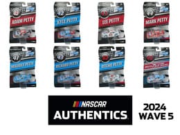 NASCAR AUTHENTICS 2024 WAVE 5 1:64 8 PACK