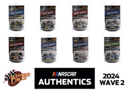 NASCAR AUTHENTICS 2024 RACE WIN WAVE 2 1:64 8 PACK