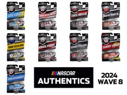 NASCAR AUTHENTICS 2024 WAVE 8 1:64 10 PACK