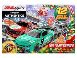 LIONEL RACING 2025 12 DAYS OF DIECAST ADVENT CALENDAR