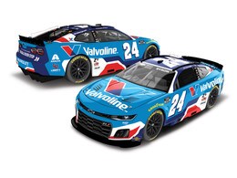 WILLIAM BYRON 2025 VALVOLINE 1:24 COLOR CHROME ELITE DIECAST