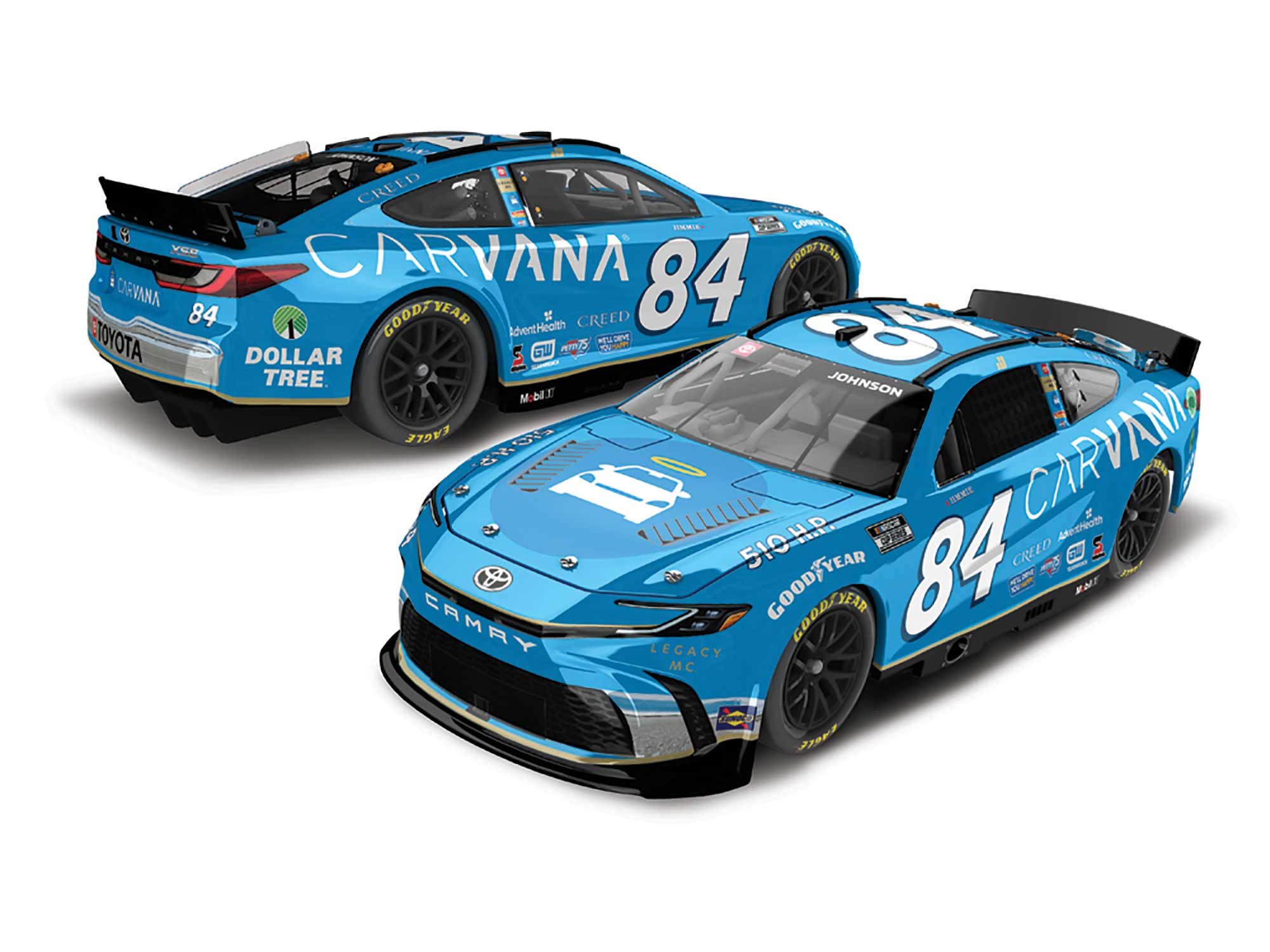 JIMMIE JOHNSON 2024 CARVANA 1:64 ARC DIECAST