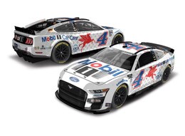 KEVIN HARVICK 2023 MOBIL 1 LUBE EXPRESS 1:24 AUTOGRAPHED ELITE DIECAST