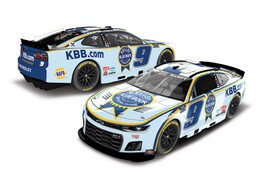 CHASE ELLIOTT 2025 KELLEY BLUE BOOK 1:24 COLOR CHROME ELITE DIECAST