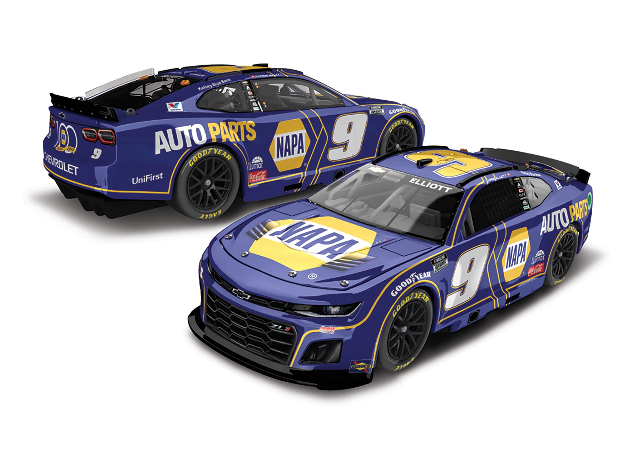 CHASE ELLIOTT 2025 NAPA 1:24 ELITE DIECAST