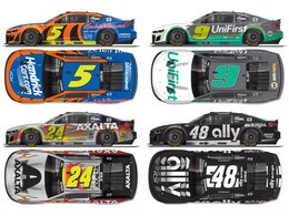 HENDRICK MOTORSPORTS 2025 DARLINGTON THROWBACK 1:64 ARC 4 PACK