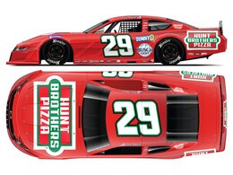 KEVIN HARVICK 2025 HUNT BROTHERS PIZZA RED 1:24 ARC LATE MODEL DIECAST