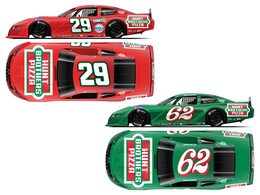 KEVIN AND KEELAN HARVICK 2025 HUNT BROTHERS PIZZA 1:64 2 PACK ARC LATE MODEL DIECAST