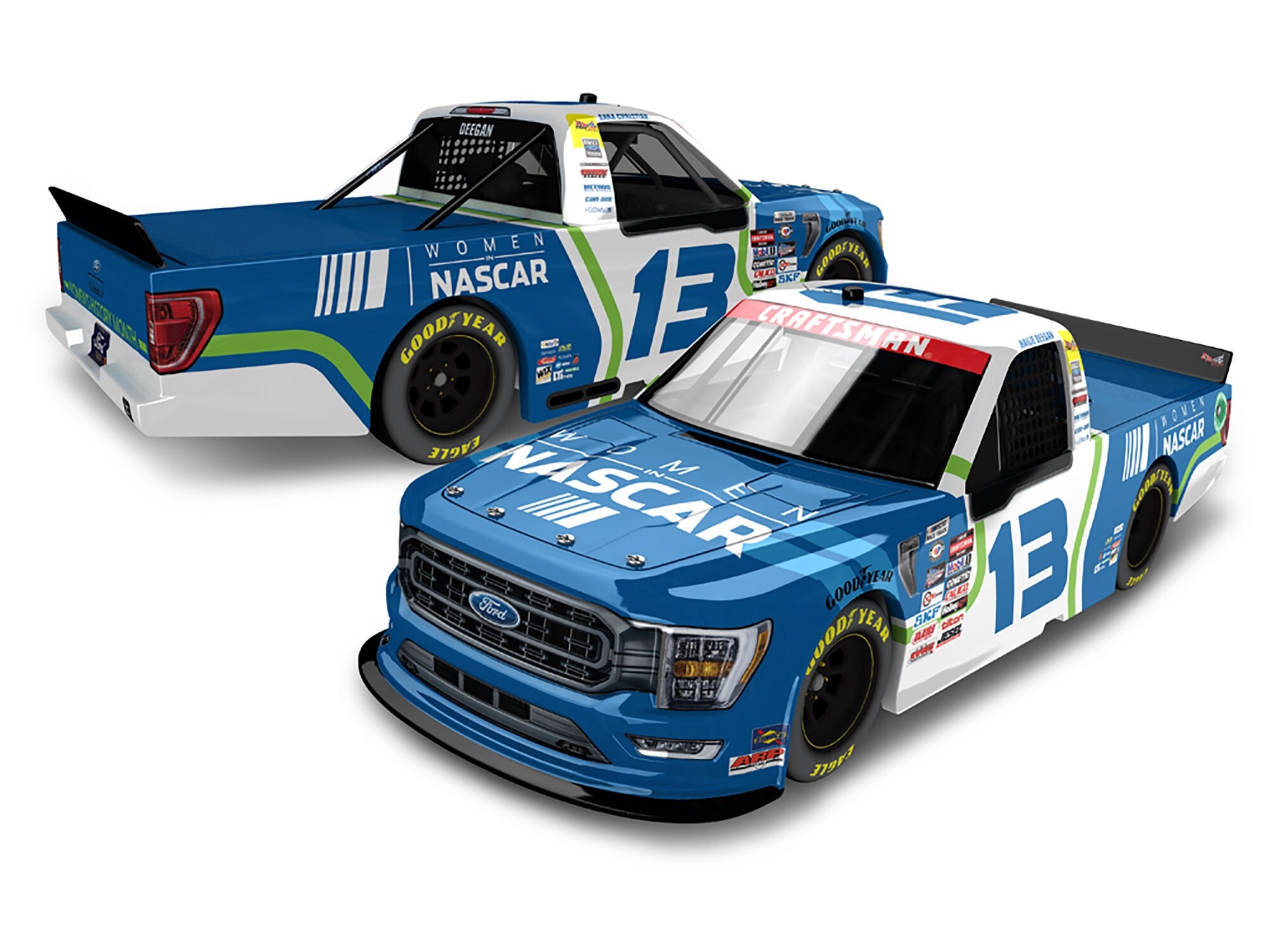 HAILIE DEEGAN 2023 WOMEN IN NASCAR 1:24 ARC TRUCK DIECAST