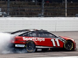 DENNY HAMLIN 2025 SPORT CLIPS DARLINGTON RACED WIN 1:24 COLOR CHROME ARC DIECAST