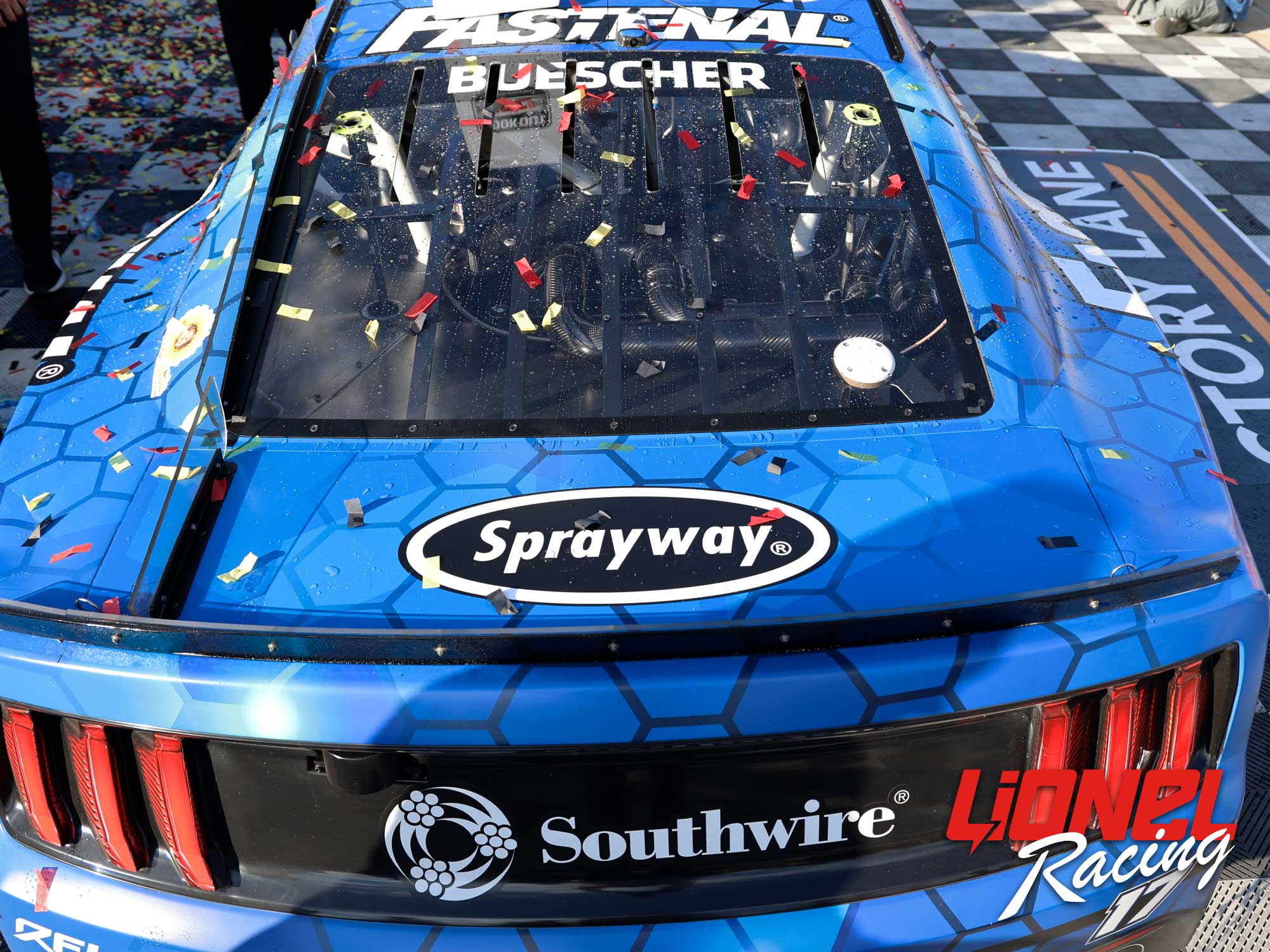 CHRIS BUESCHER 2023 FASTENAL RICHMOND RACED WIN 1:64 ARC DIECAST