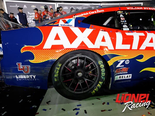 WILLIAM BYRON 2025 AXALTA DAYTONA RACED WIN 1:24 ARC DIECAST
