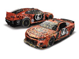 ROSS CHASTAIN 2024 KUBOTA KANSAS RACED WIN 1:24 LIQUID COLOR ELITE DIECAST